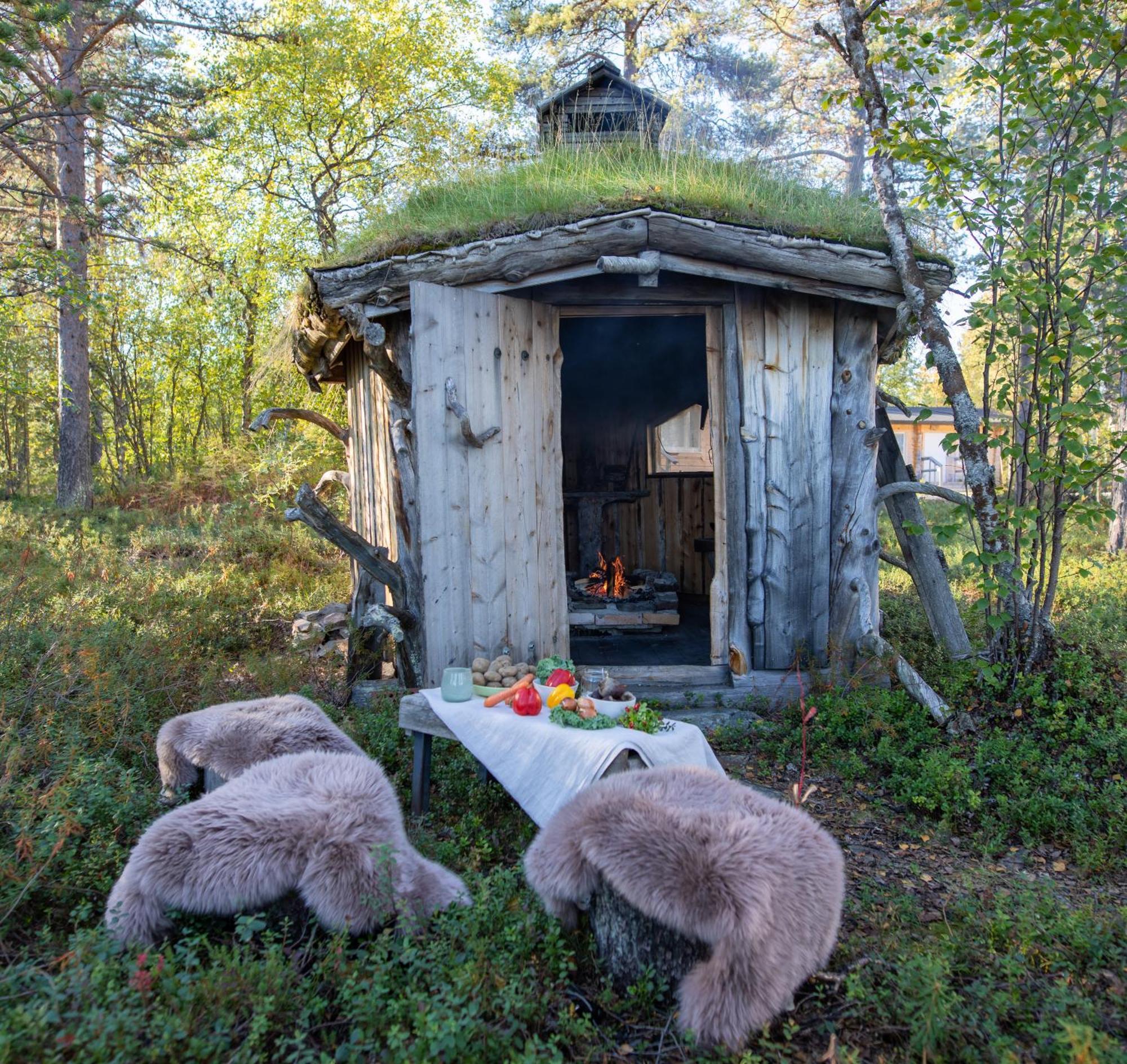 Hirsi - The White Blue Wilderness Lodge Kaamanen エクステリア 写真